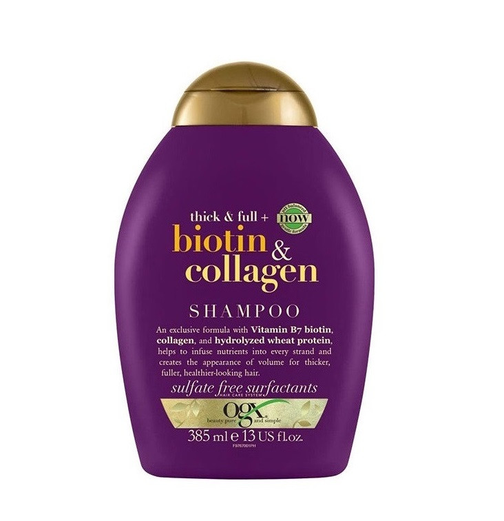 OGX Thick & Full Biotin & Collagen Shampoo 385ml