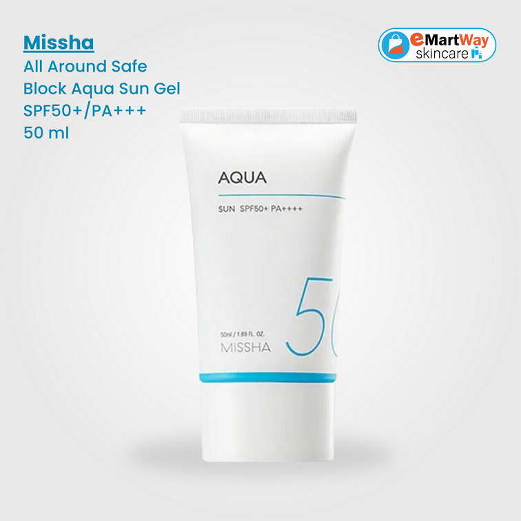 Missha All Around Safe Block Aqua Sun Gel SPF50+/PA++++