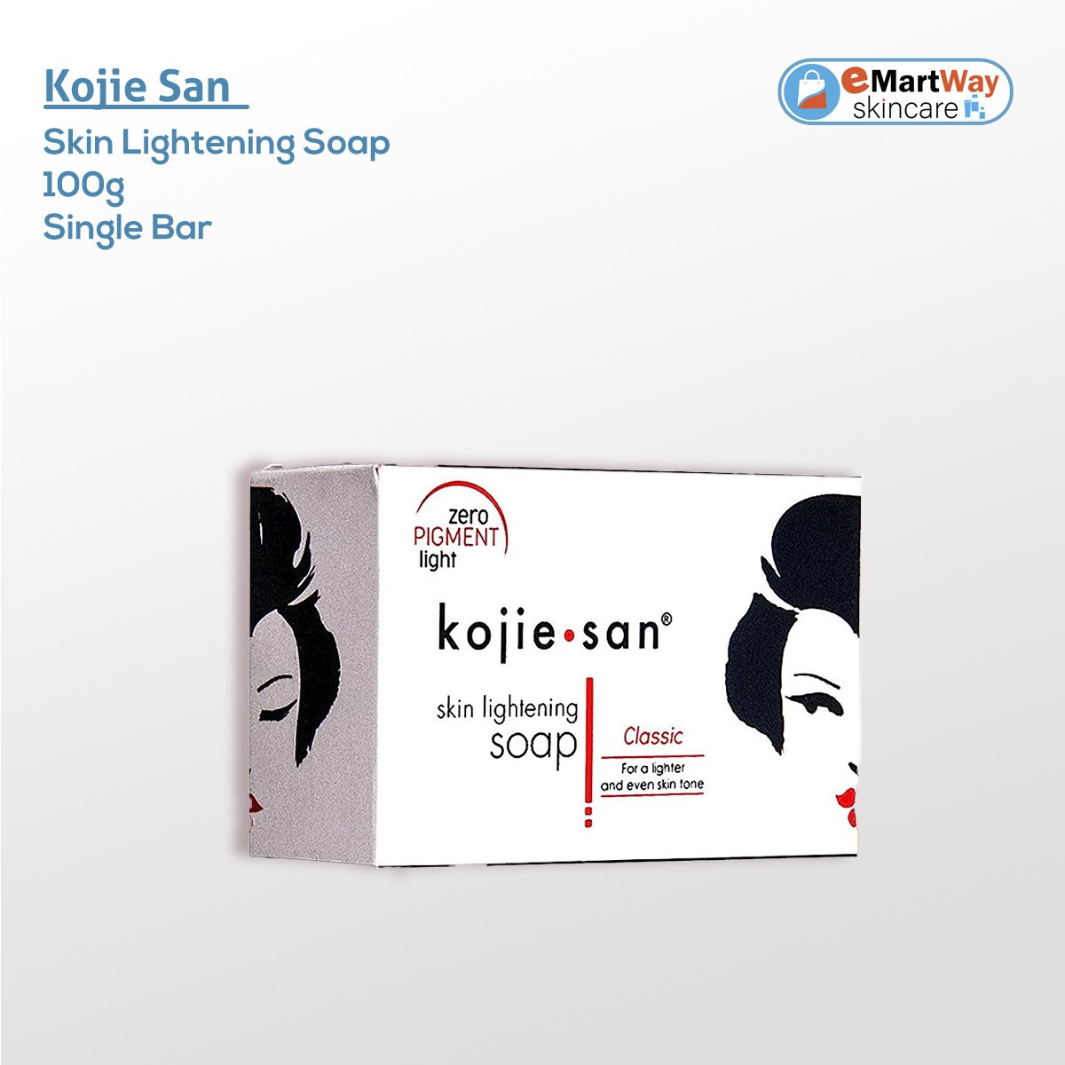 Kojie San Facial Beauty Soap Single Bar 100g (1 Piece)