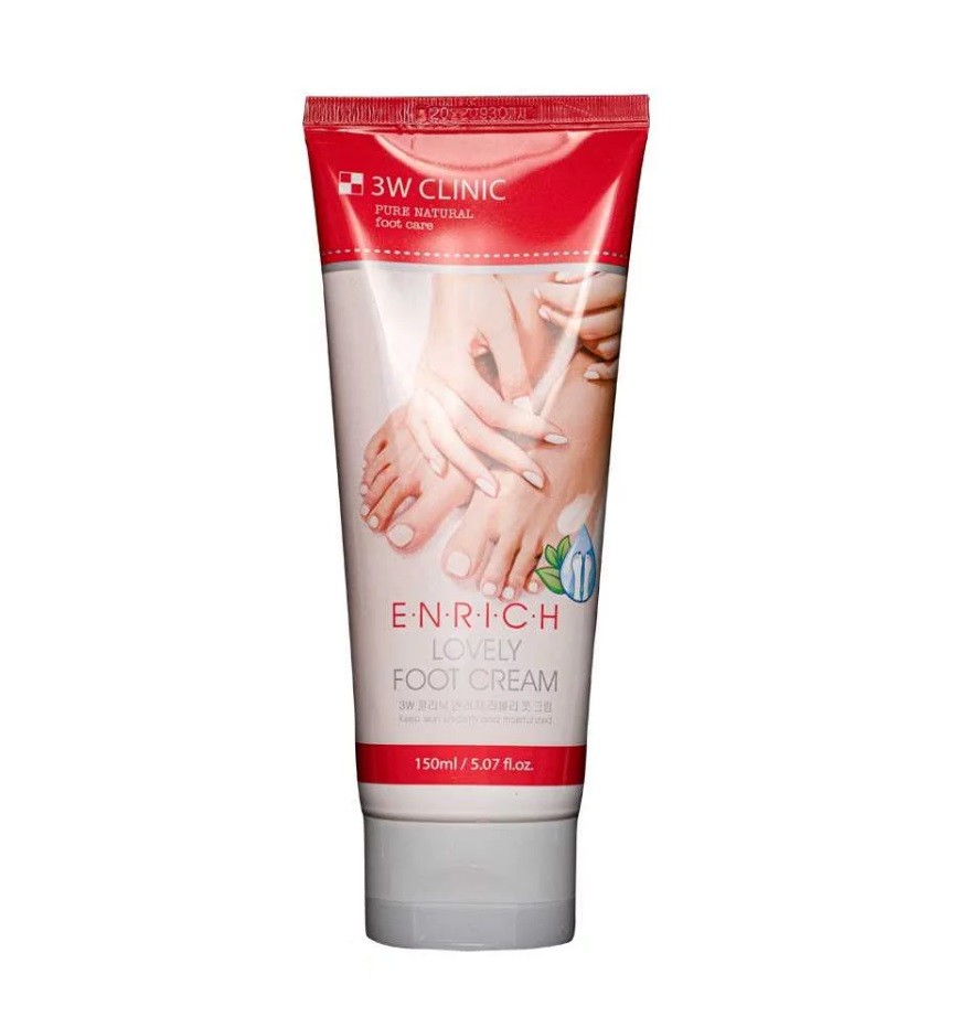 3W CLINIC Enrich Lovely Foot Cream 100ml