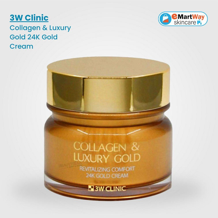 3W Clinic Collagen And Luxury Gold Cream
