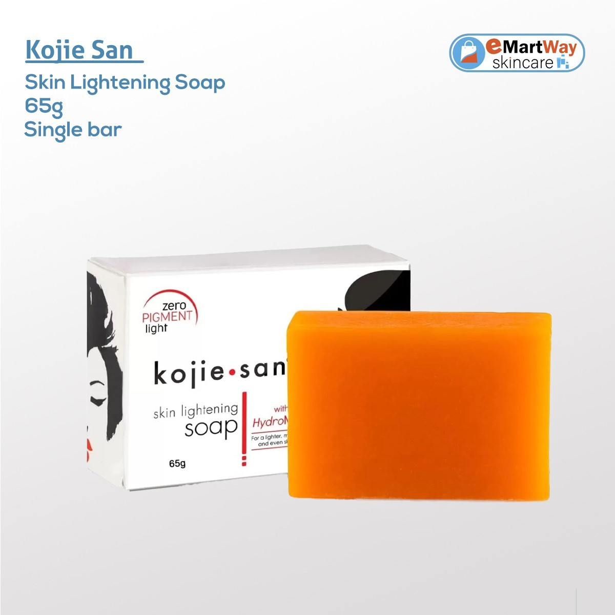 Kojie San Facial Beauty Soap Single Bar 65g (1 Piece)