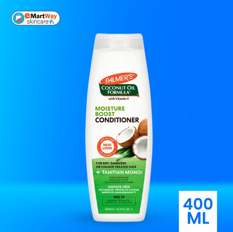 Palmers Coconut Oil Formula Moisture Boost Conditioner With Vitamin E For Dry & Damaged Hair 400ml