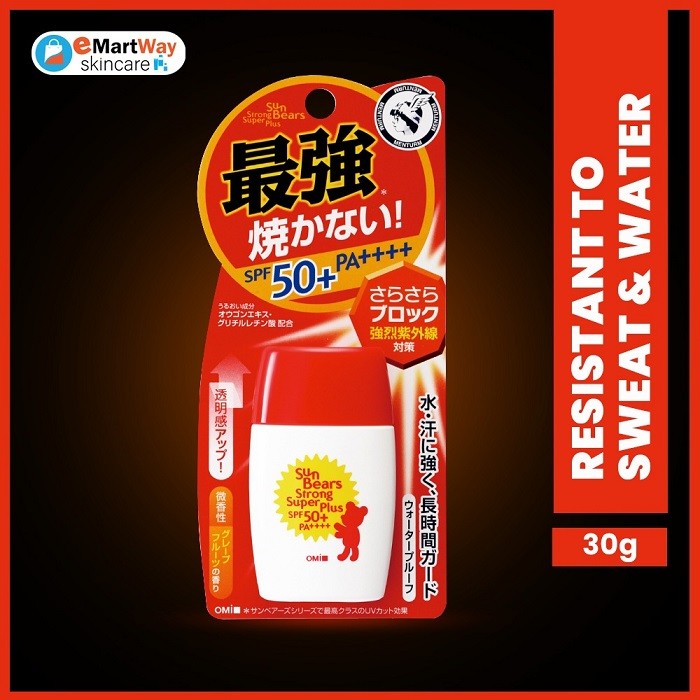 Omi Brothers Sun Bears Strong Super Plus N SPF50+ PA++++ 30g
