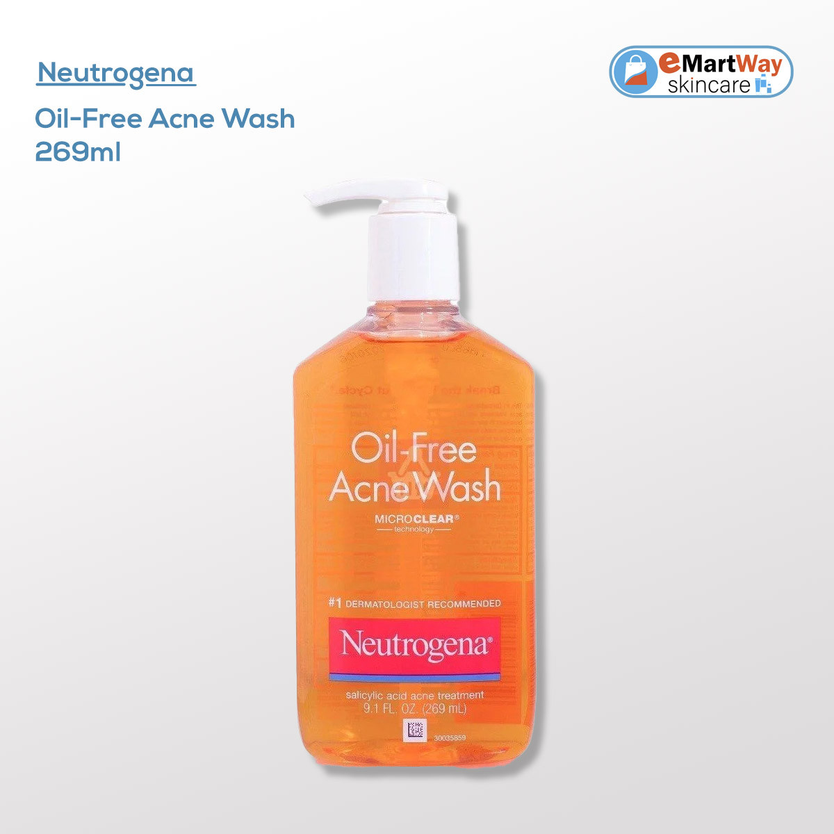 Neutrogena Oil-Free Acne Wash 269ml