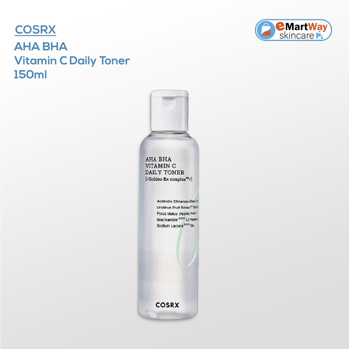 Cosrx AHA BHA Vitamin C Daily Toner 150ml