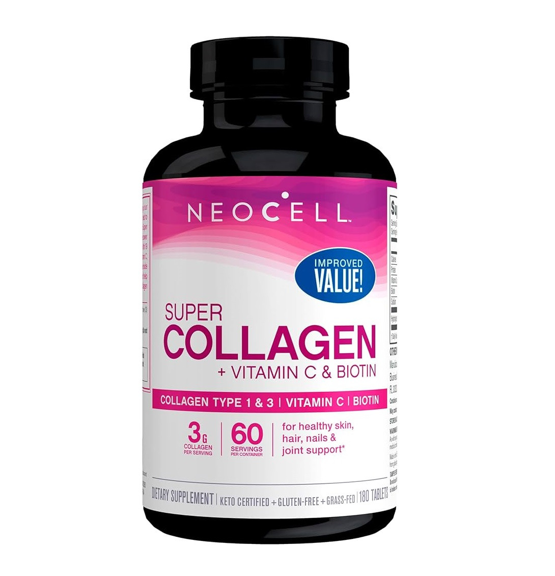NeoCell Super Collagen + Vitamin C & Biotin 180 Tablets