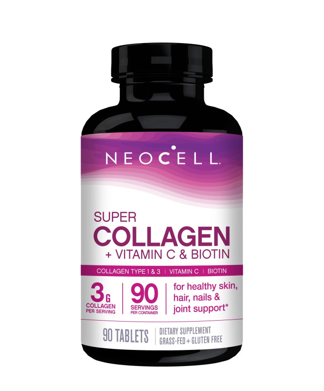 NeoCell Super Collagen + Vitamin C & Biotin 90 Tablets