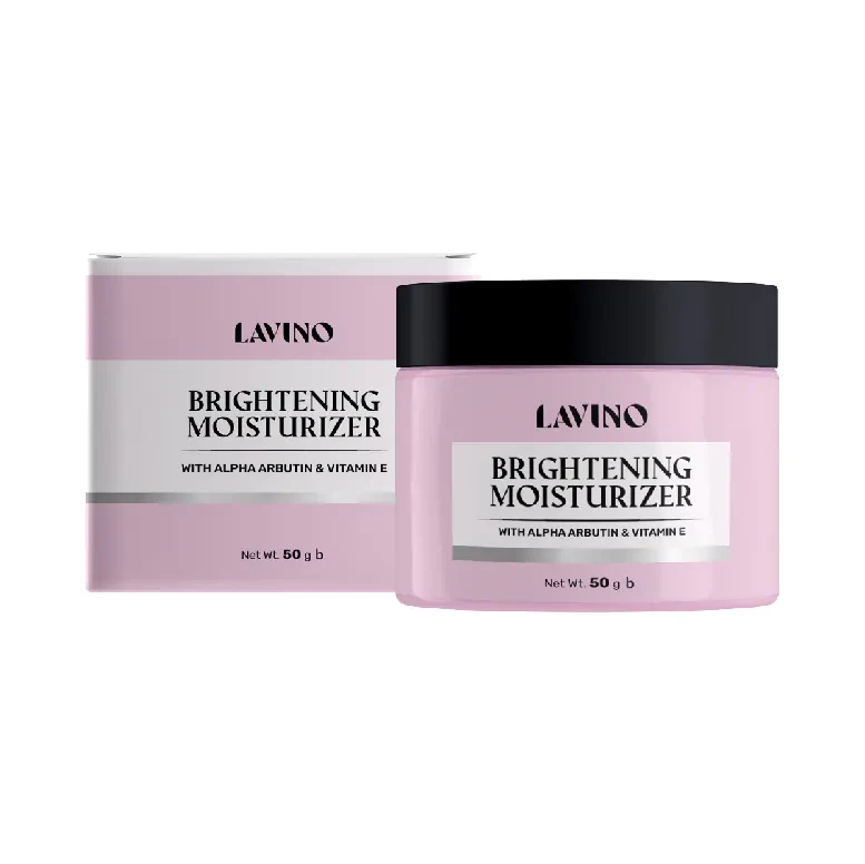 Lavino Brightening Moisturizer with Alpha Arbutin & Vitamin E 50ml
