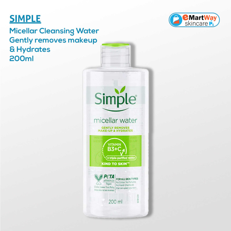 Simple Micellar Cleansing Water 200ml