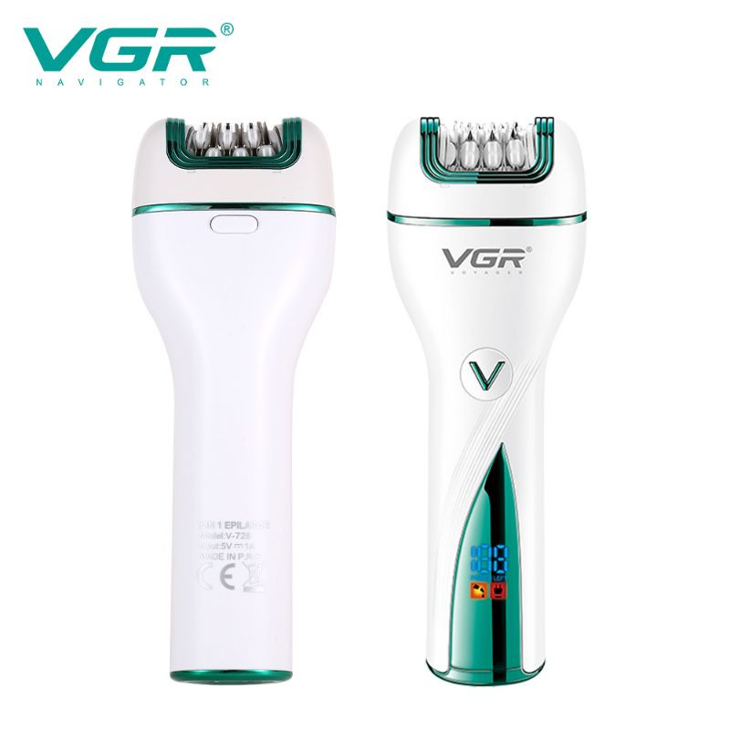 VGR V-728 Electric 3 In1 New Epilator Needle Hair Removal