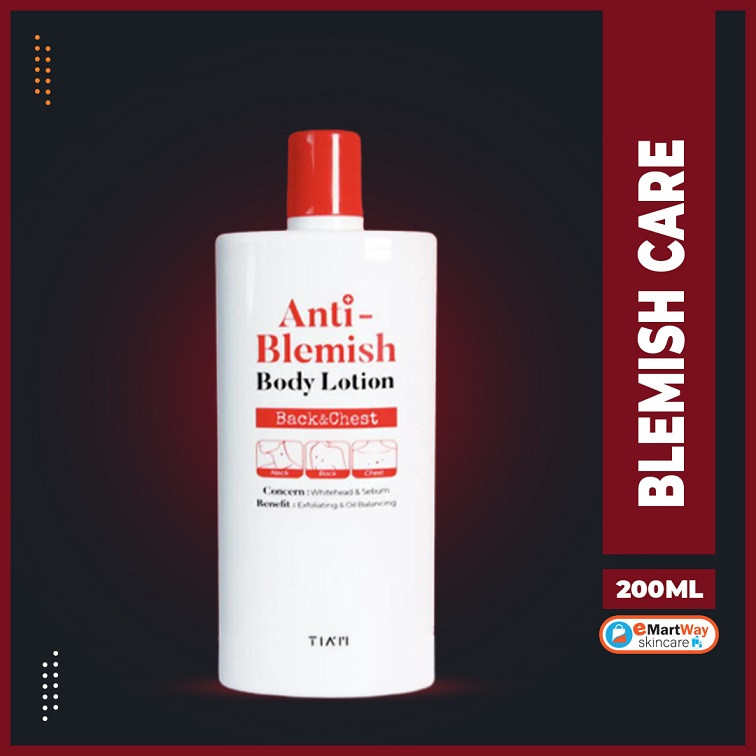 Tiam Anti Blemish Body Lotion Back & Chest 200ml