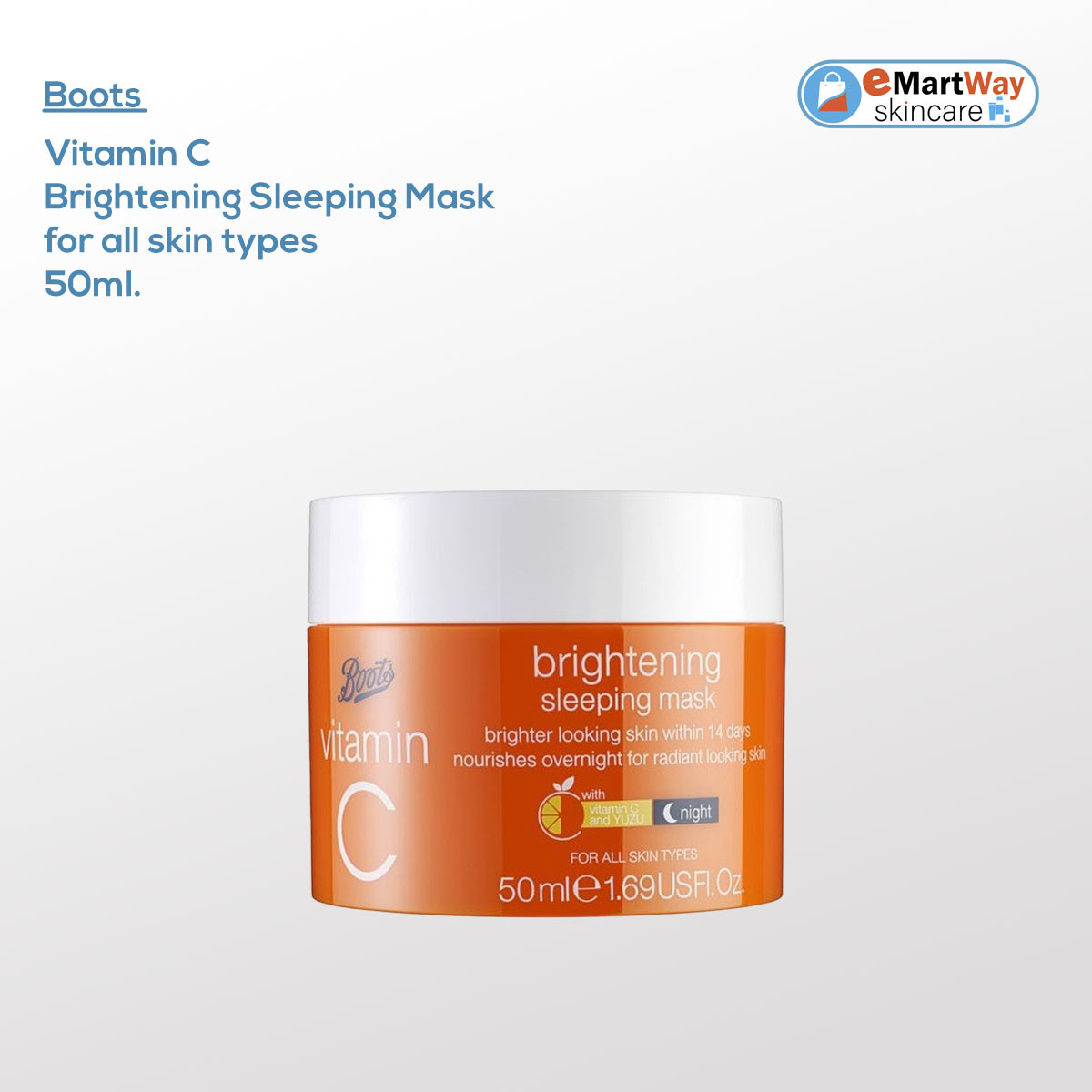 Boots Vitamin C Brightening Sleeping Mask