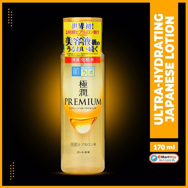 Hada Labo Gokujyun Premium Hyaluranic Acid Milk Lotion 170ml