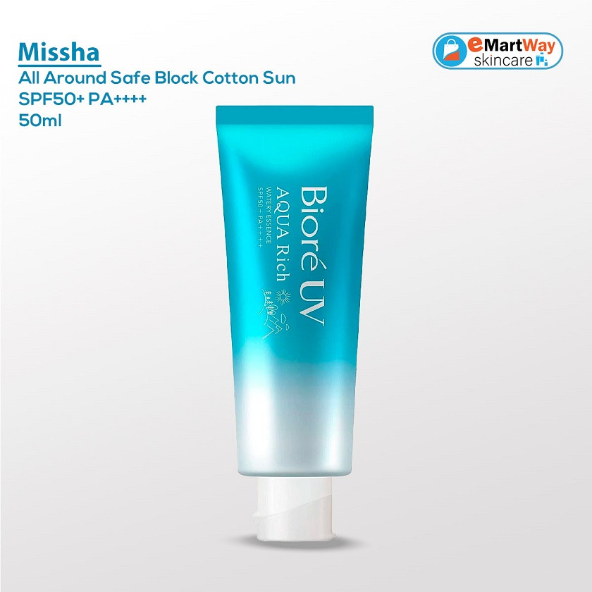 Biore UV Aqua Rich Watery Essence Spf50+PA ++++ Sunscreen 70ml
