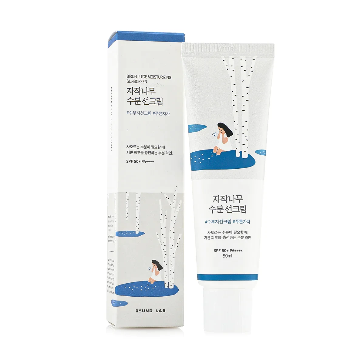 Round LAB Birch Moisturizing Sunscreen SPF 50+ PA++++