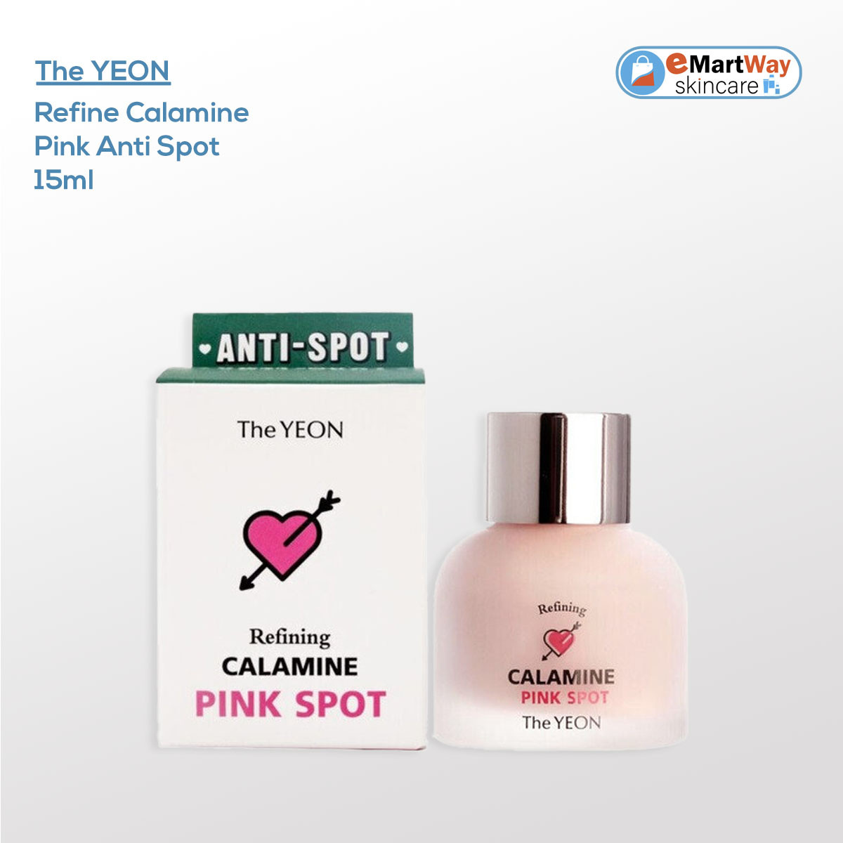 The Yeon Refine Calamine Pink Anti Spot 15ml