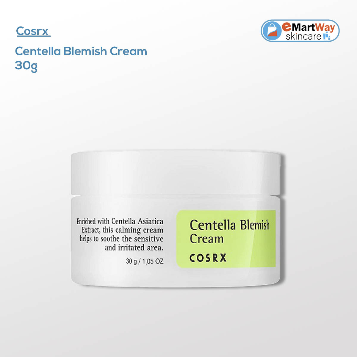 Cosrx Centella Blemish Cream 30g