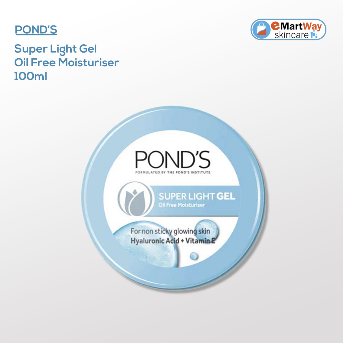 Ponds Super Light Gel Oil Free Moisturiser 100ml