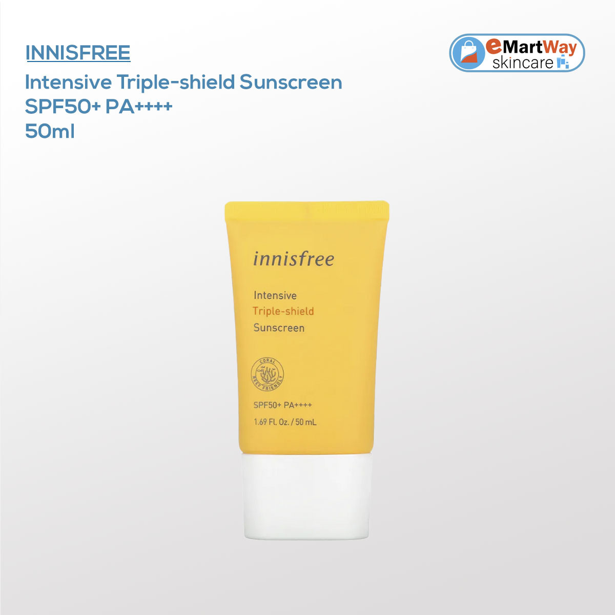 Innisfree Intensive Triple-shield Sunscreen SPF50+ PA++++