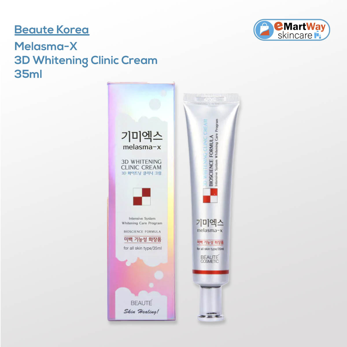Beaute Korea Melasma-X 3D Whitening Cream 35ml