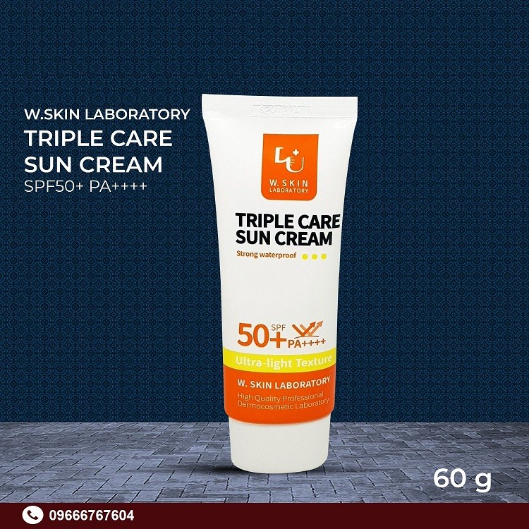 WSKIN LAB Triple Care Sun Cream SPF50+ PA++++