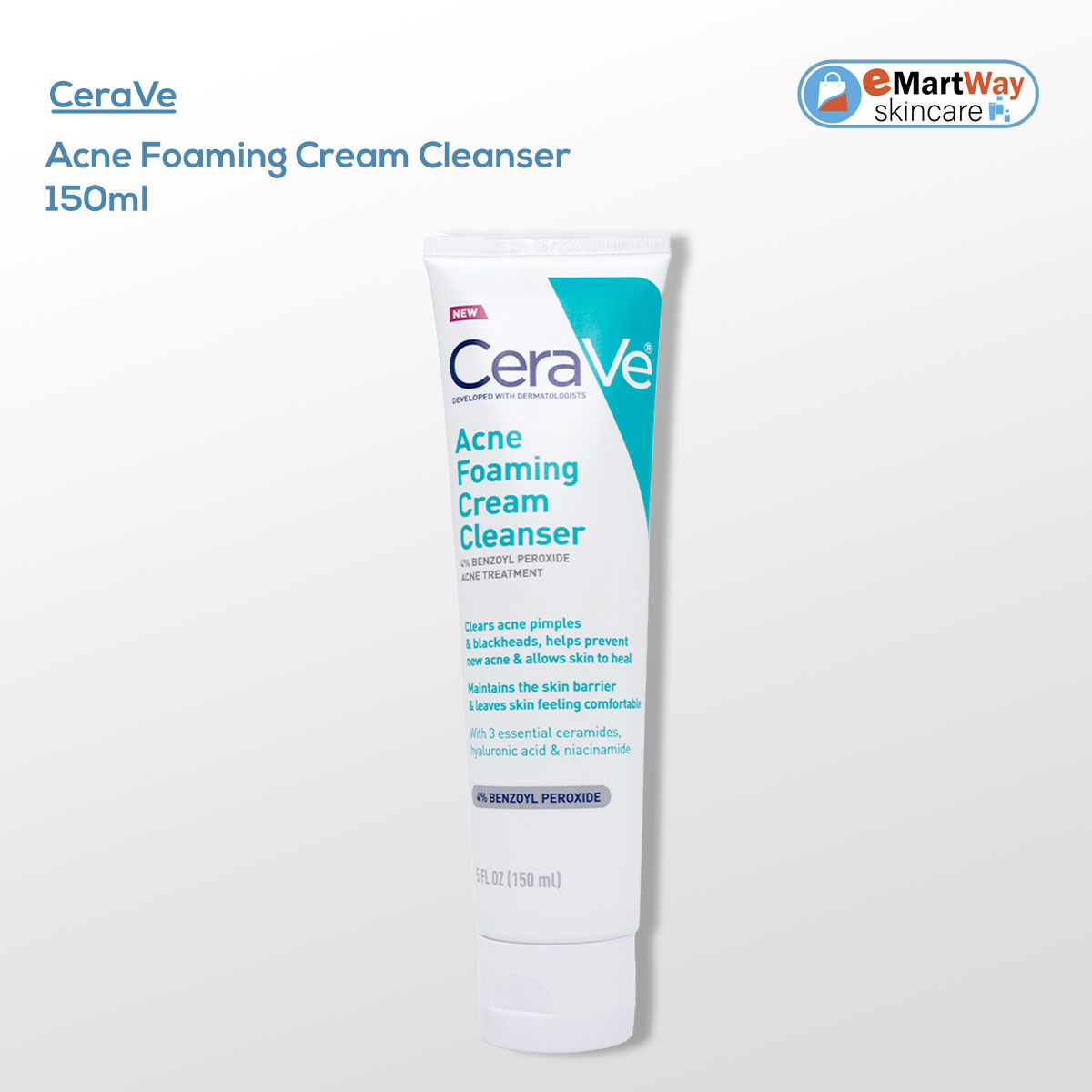Cerave Acne Foaming Cream Cleanser 150ml
