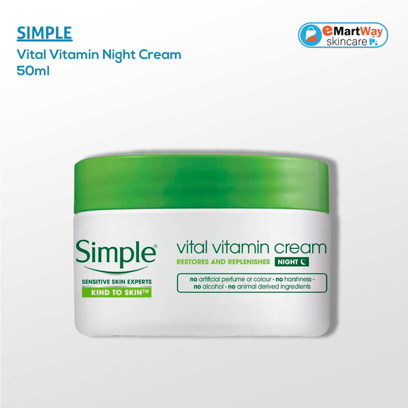 Simple Vital Vitamin Night Cream 50ml