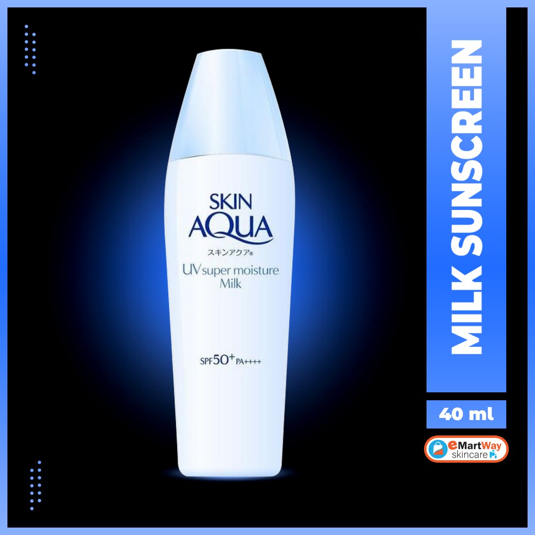 Skin Aqua Super Moisture Milk Sunscreen SPF50+ PA++++ 40ml