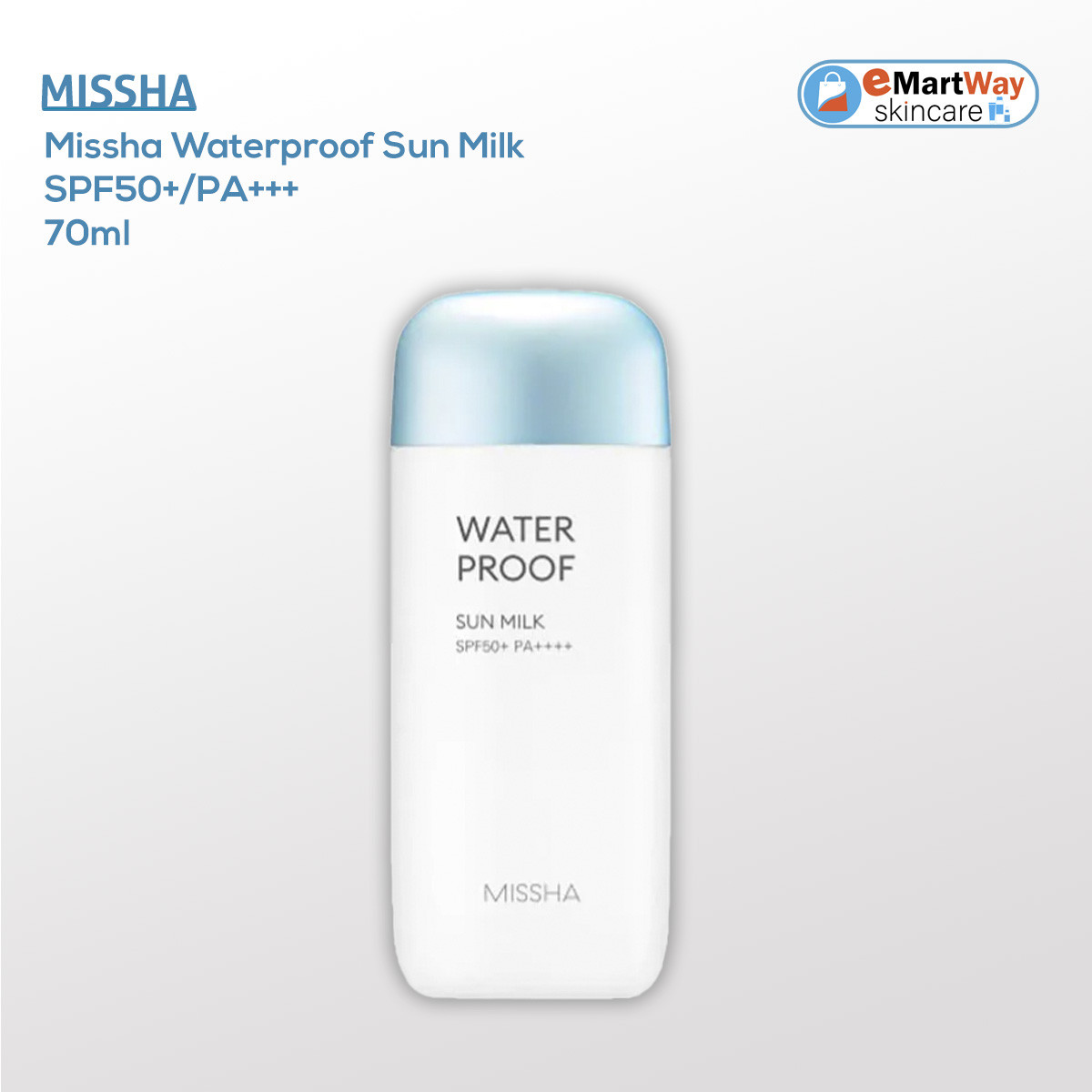 Missha Waterproof Sun Milk SPF50+/PA+++
