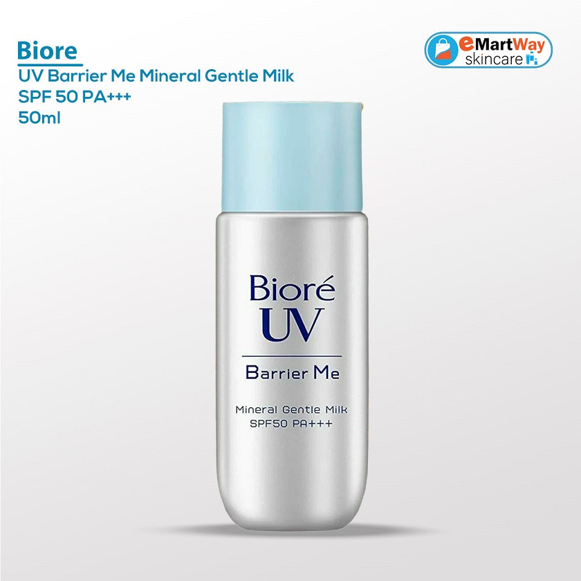Biore UV Barrier Me Mineral Gentle Milk SPF 50 PA+++ 50ml