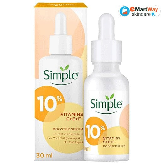Simple 10% Vitamin C+E+F Booster Serum 30ml