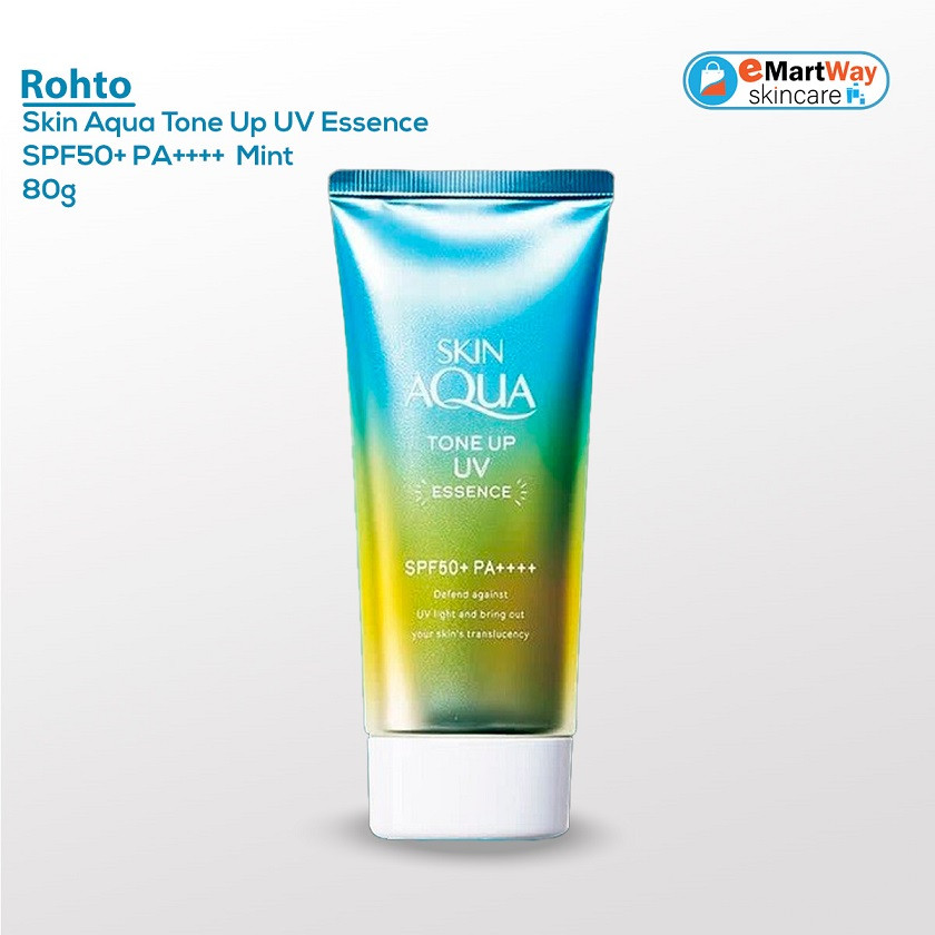 Skin Aqua Tone Up UV Essence SPF50+ PA++++ 80g Mint