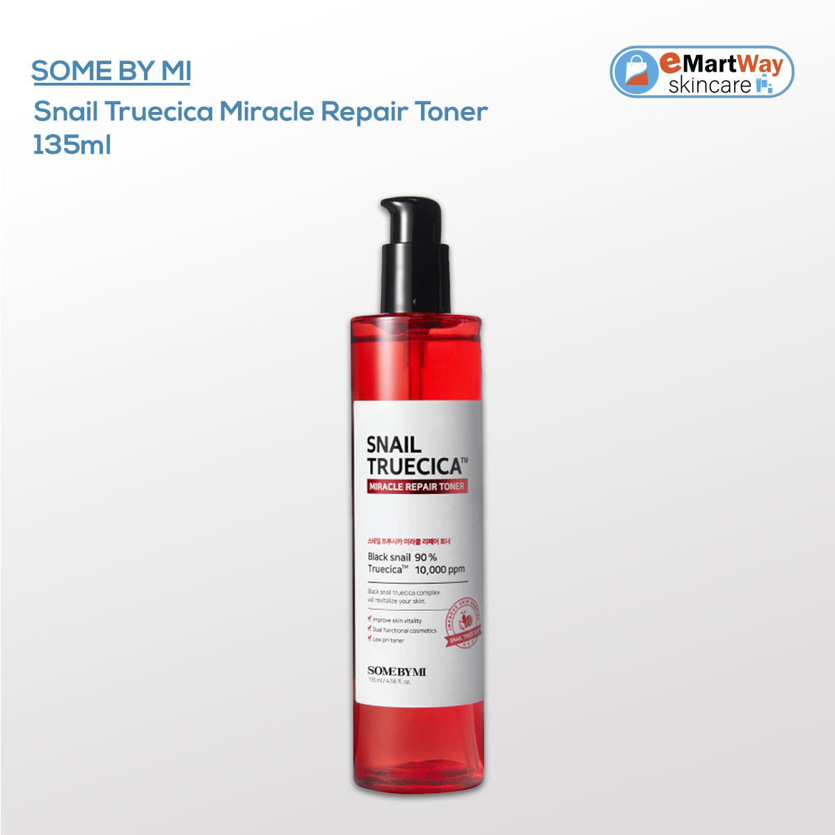 SOME BY MI Snail Truecica Miracle Repair Toner 135ml