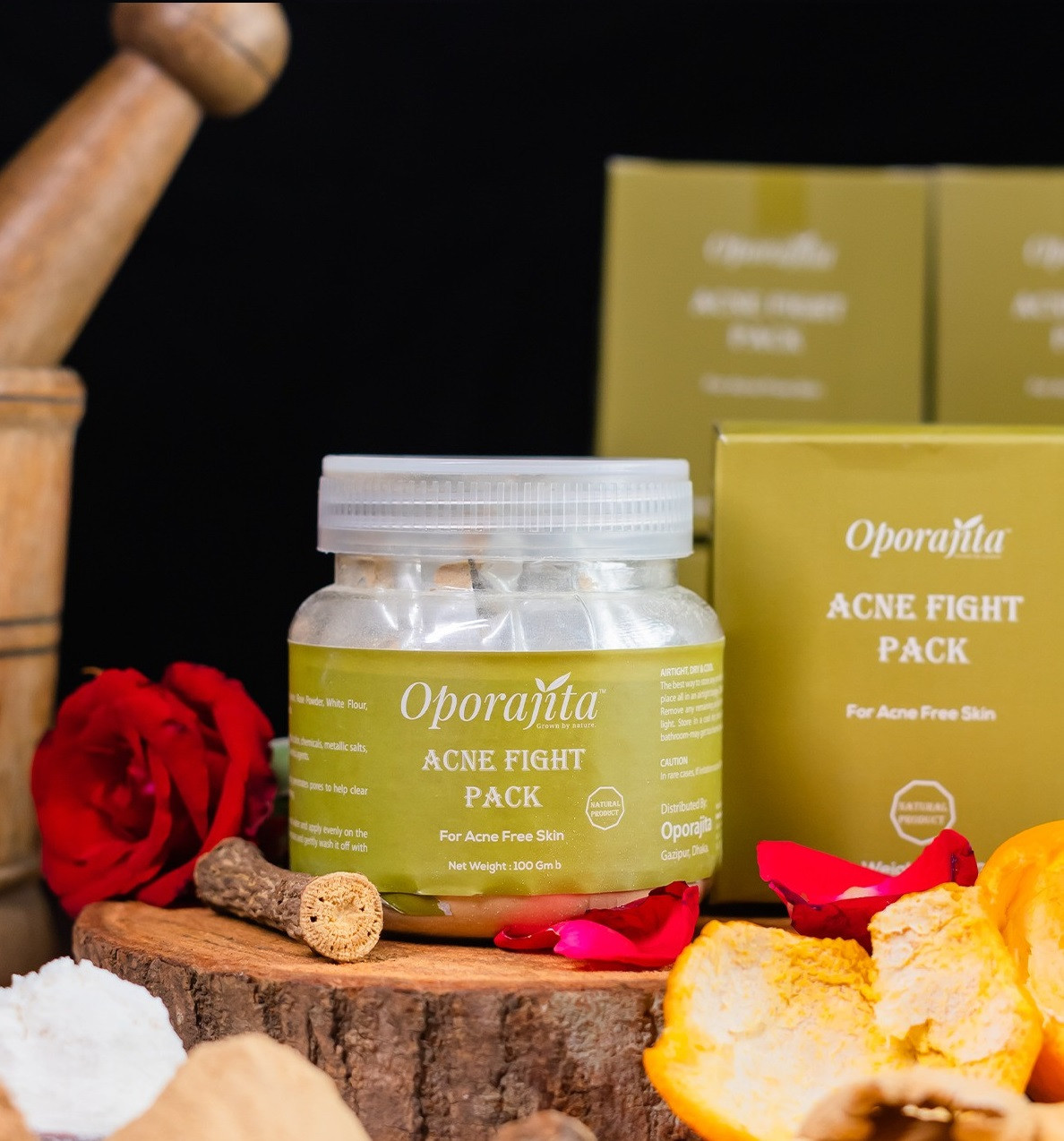 Oporajita Acne Fight Pack 100ml