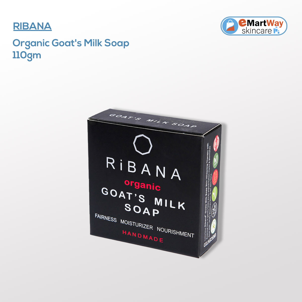 RIBANA Organic Goat's Milk Soap 110gm