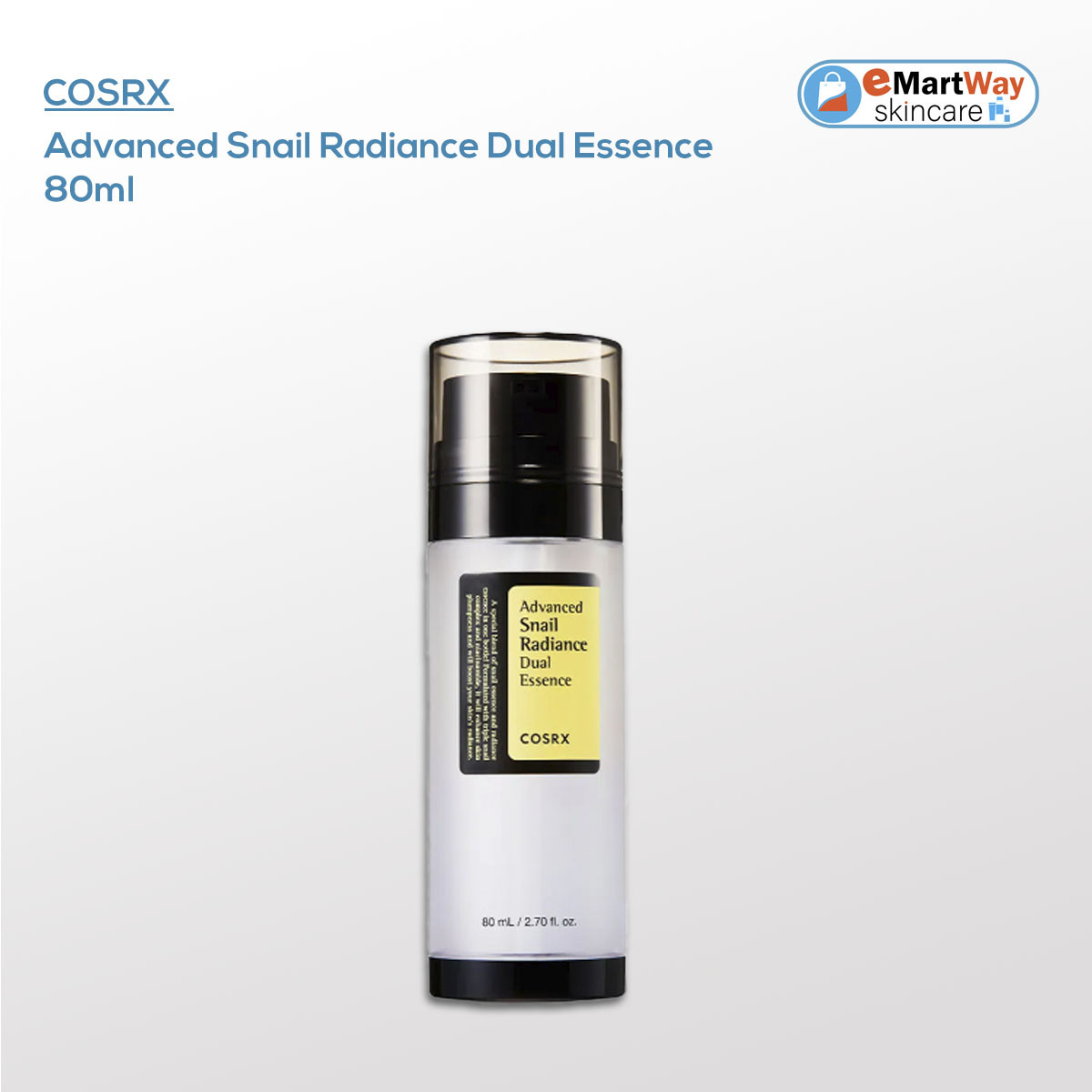 COSRX Advanced Snail Radiance Dual Essence 80ml