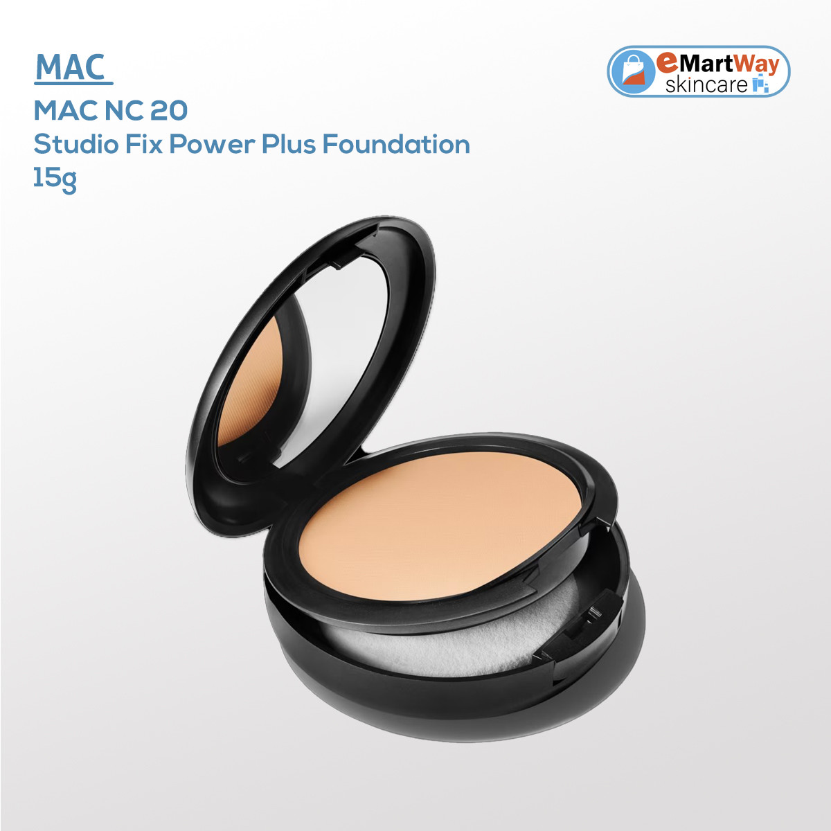 MAC Studio FiX Powder Plus Foundation NC20