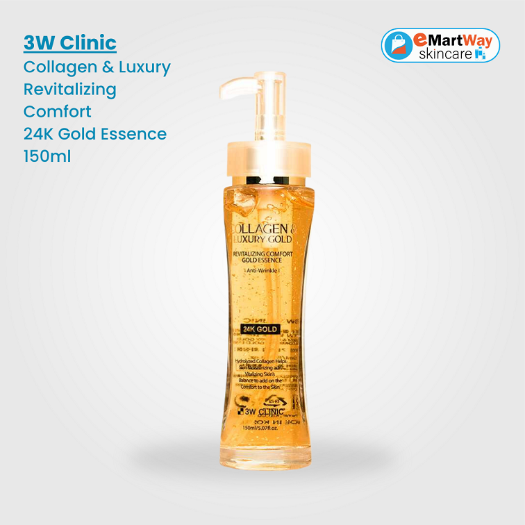 3W Clinic Collagen & Luxury Revitalizing Comfort 24K Gold Essence