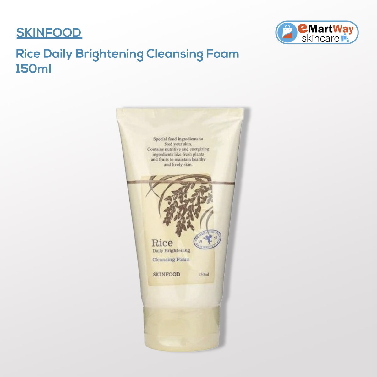 Skinfood Rice Daily Brightening Cleansing Foam 150ml