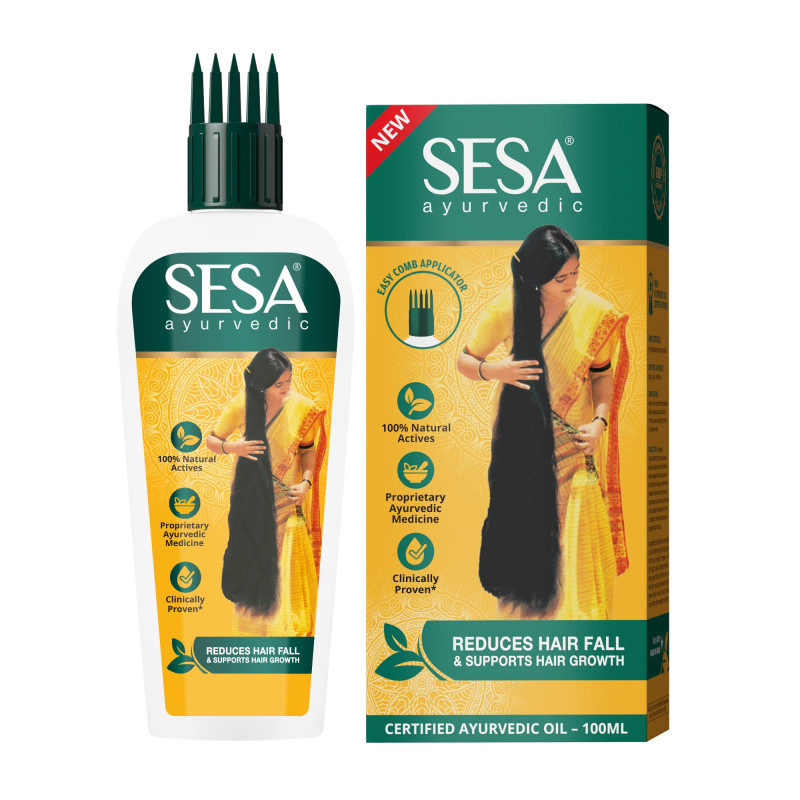 Sesa Ayurvedic Reduces Hair Fall & Supports Hair Growth Oil 100ml