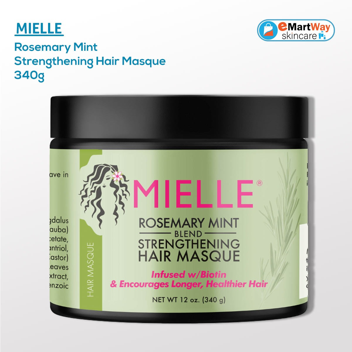 Mielle Rosemary Mint Strengthening Hair Masque 340g