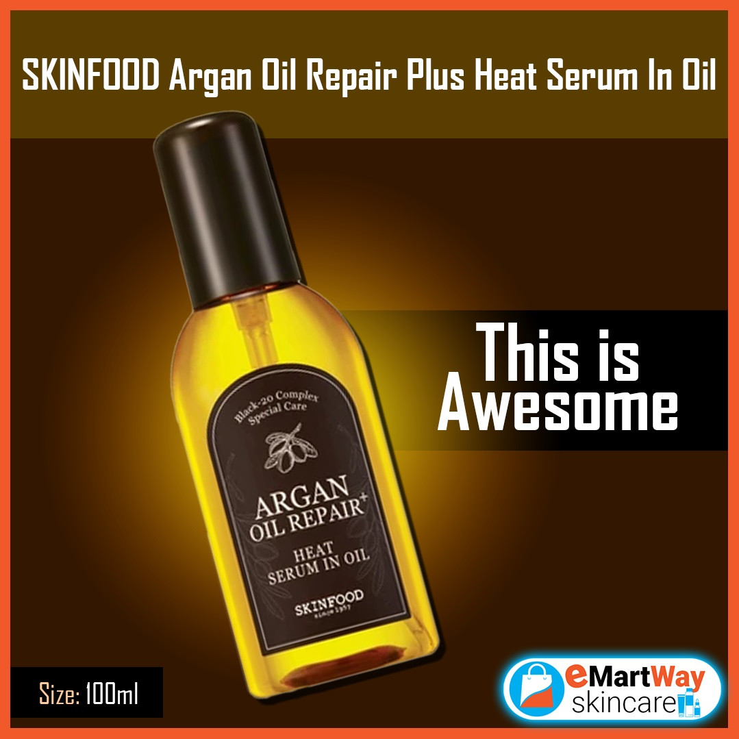 Skinfood Argan Oil Repair Plus Heat Serum In Oil