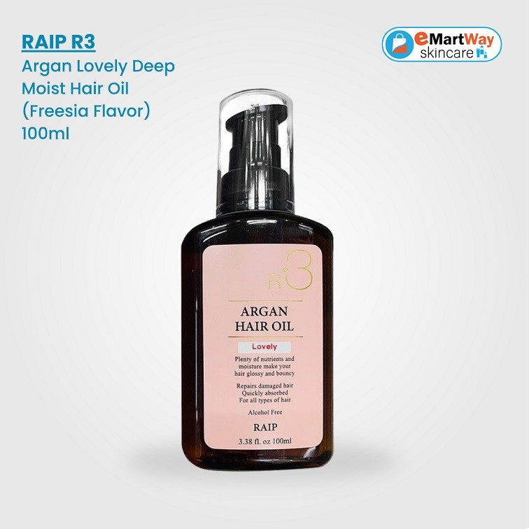RAIP R3 Argan Lovely Deep Moist Hair Oil (Freesia Flavor) 100ml