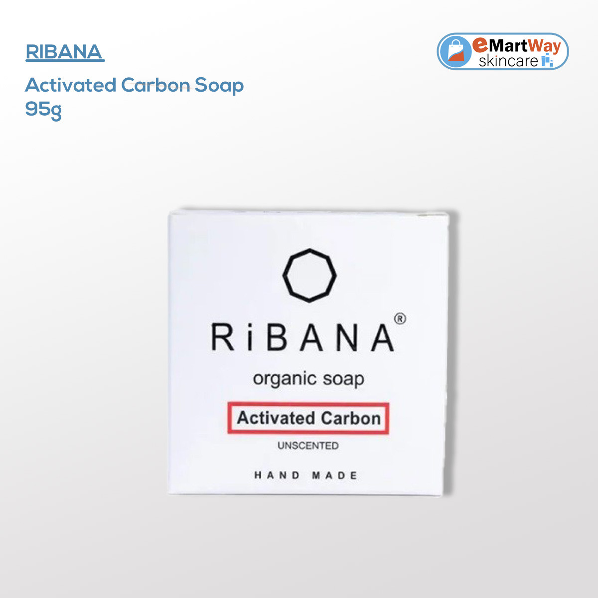 RIBANA Activated Carbon Soap 95g