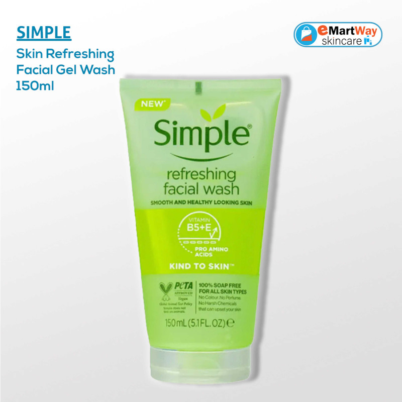 Simple Skin Refreshing Facial Wash Gel 150ml