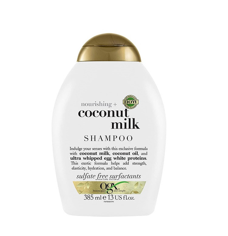 OGX Nourishing Plus Coconut Milk Shampoo 385ml