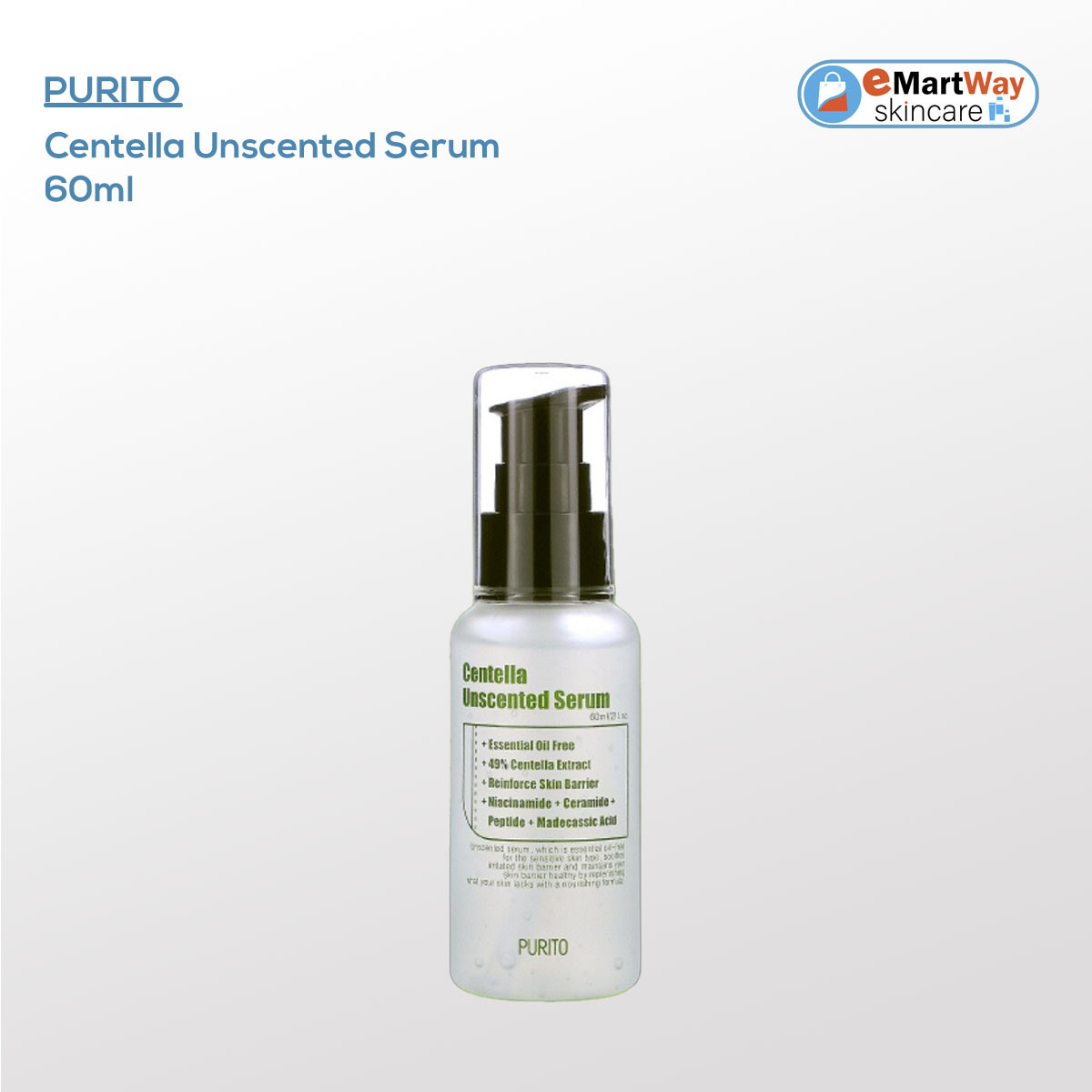 Purito Centella Unscented Serum 60ml