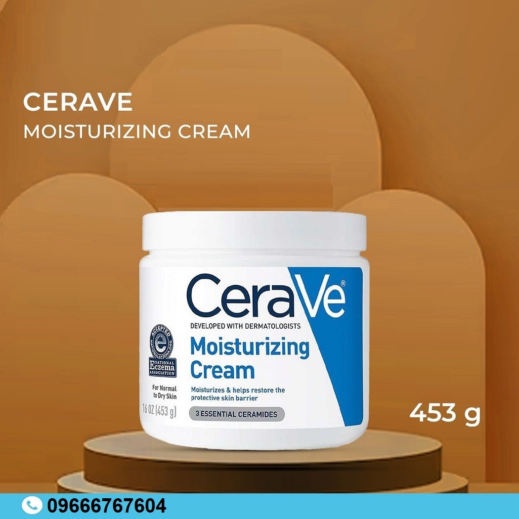 CeraVe Moisturizing Cream 453g USA Version (Normal To Dry)