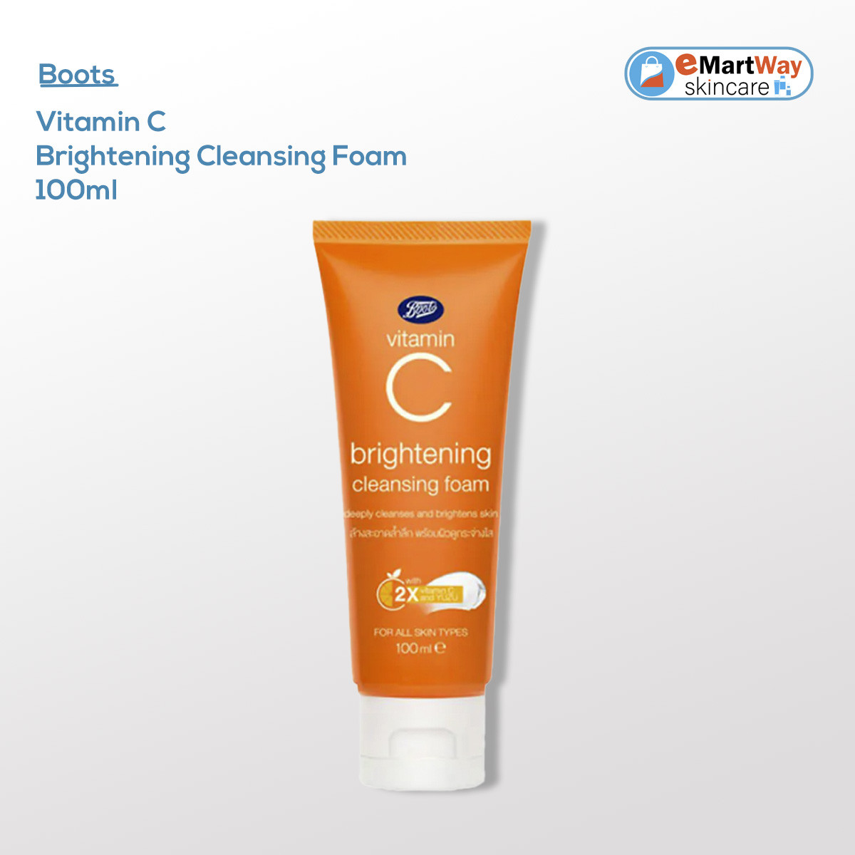 Boots Vitamin C Brightening Cleansing Foam